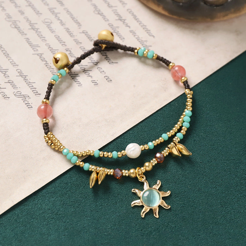 Women's Chinese Ethnic Style Woven Niche Retro Bracelets