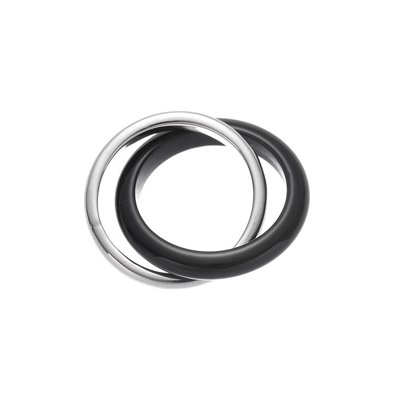 Women's & Men's Unique Design Light Luxury Exquisite Neutral Rings