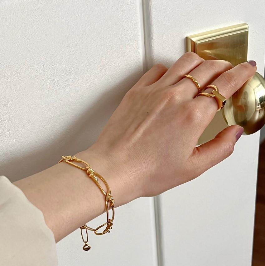 Fan Korean Jewelry Sterling Sier Personality Rings