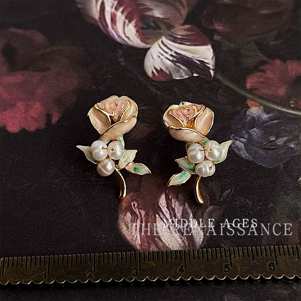 Style Enamel Drop Oil Butterfly Collection Earrings