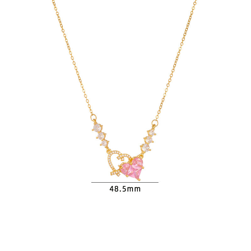 Temperamental Minority Design Titanium Steel Clavicle Necklaces