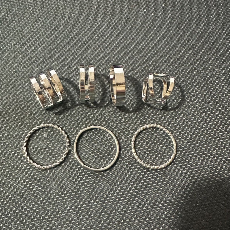 Ornament Personalized Simple Universal Style Unique Rings