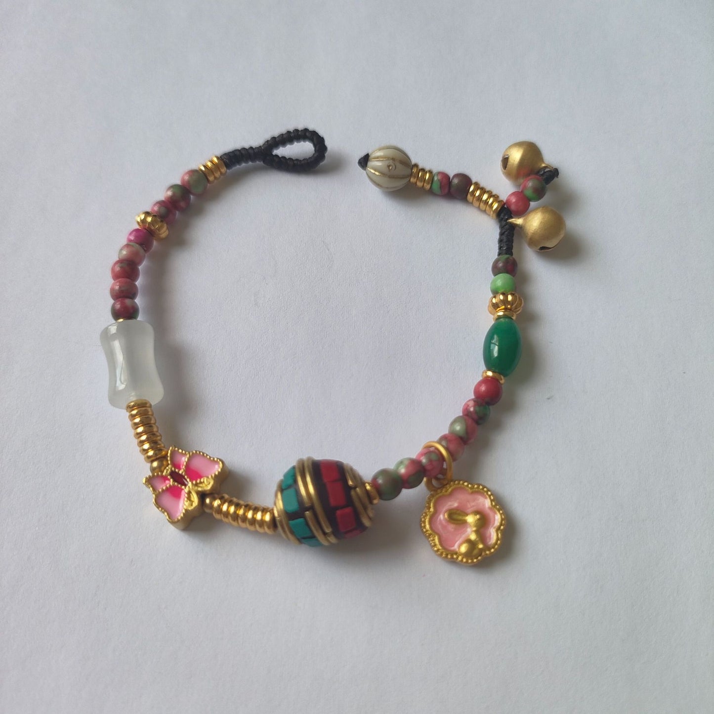 Women's Style Retro Personality Nepal Beads Thailand Wax Bracelets