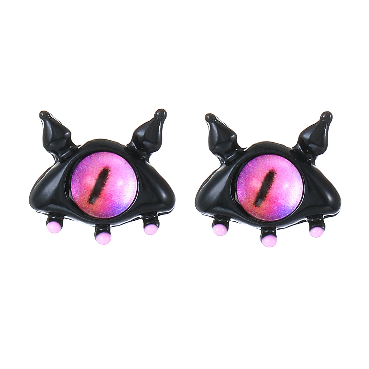 Monster Cat Eye Female Cartoon Cute Earrings