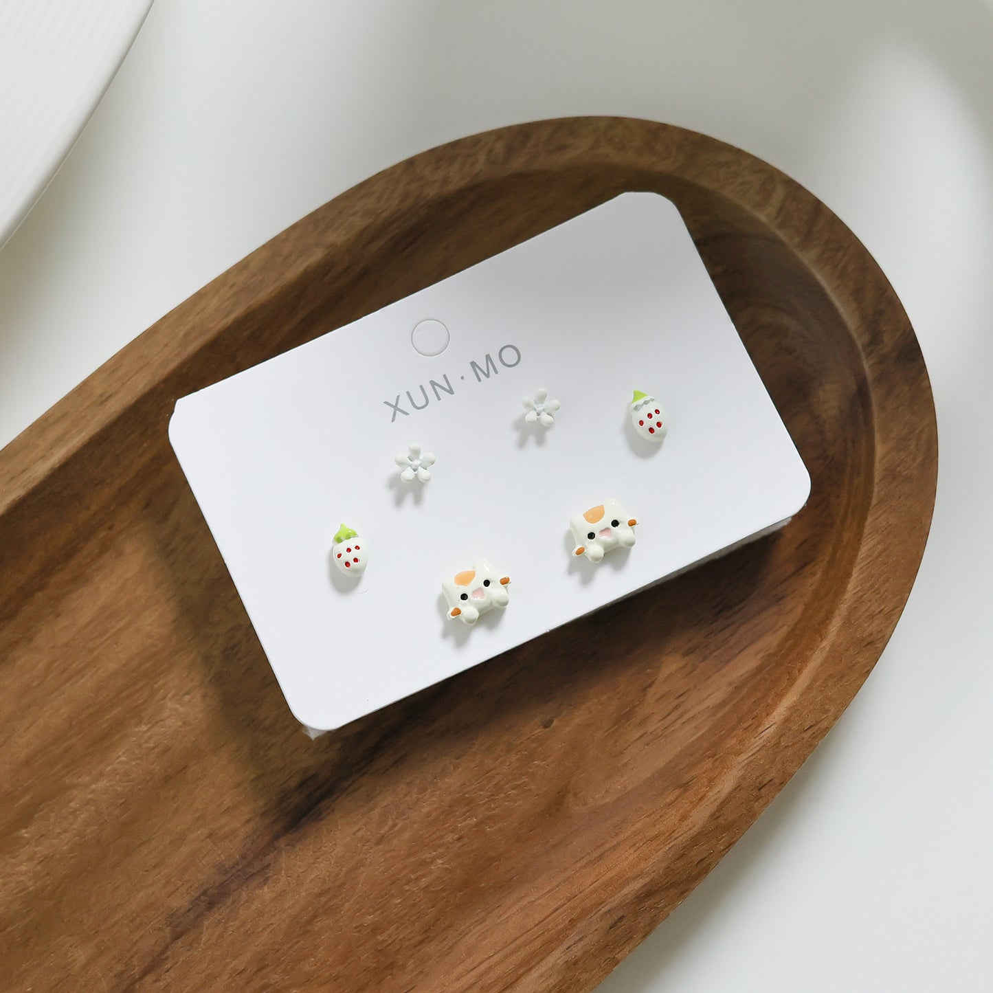 Cartoon Cat Sier Suit Small Childlike Sleeping No Rings