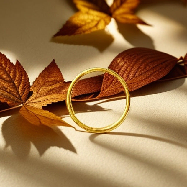 Titanium Steel Female Special Interest Light Luxury Rings