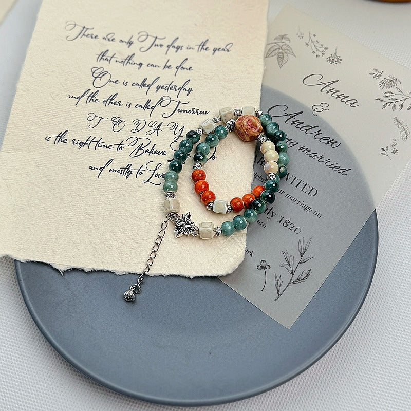 Women's High-grade Simple Chinese Style Girlfriends Mori Bracelets