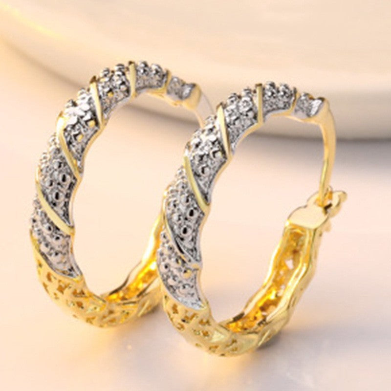 Exaggerated Personalized Big Circle Popular Fashion Earrings