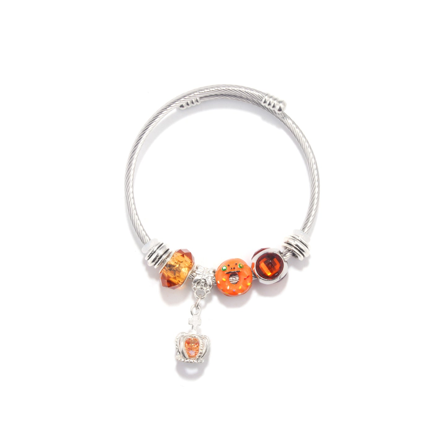Cute Fresh Crown Beaded Fashion Beautiful Bracelets