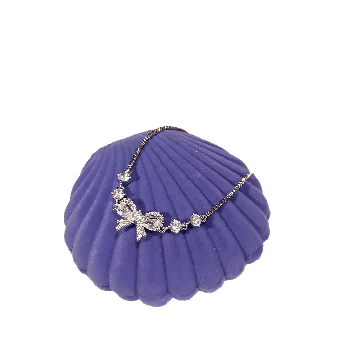 Women's Style Rhinestone Bow Light Luxury High-grade Temperament Bracelets
