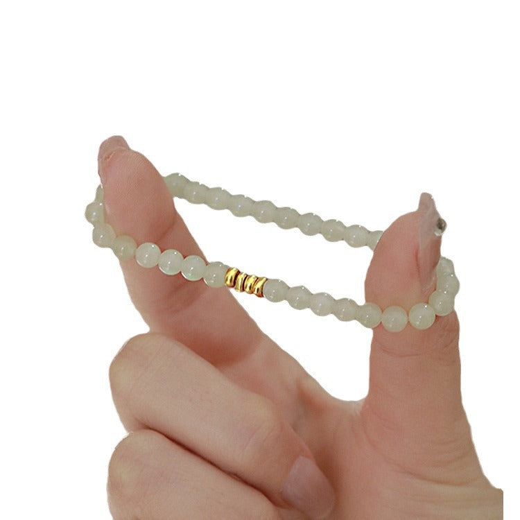 Women's Chinese Style Jade Light Luxury Minority Bracelets