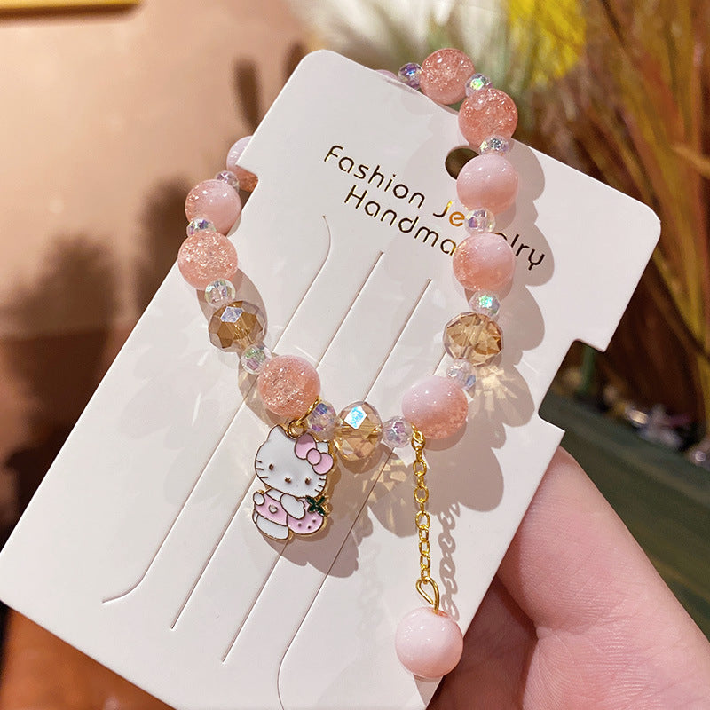 Children's Cartoon Colored Glaze Get Goods Pacha Dog Gift Bracelets