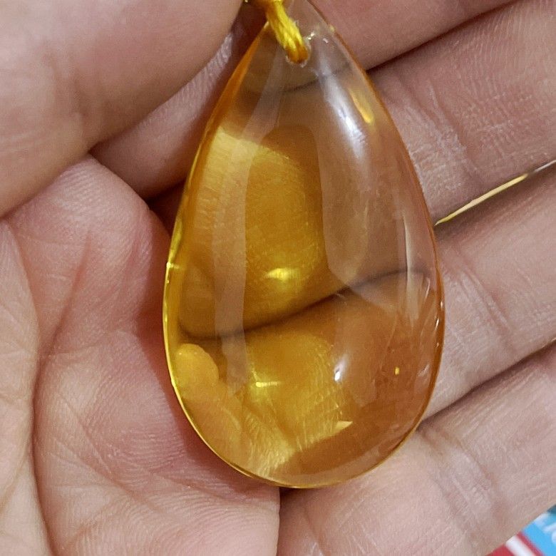 Women's & Men's Citrine Drip Temple Knot Sweater Chain Pendants