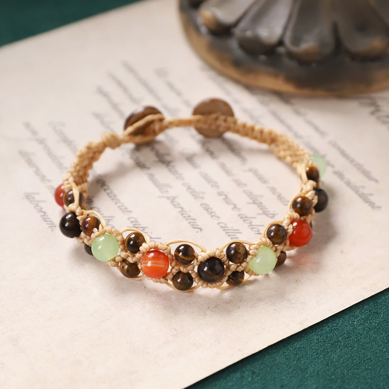 Women's Chinese Ethnic Style Woven Niche Retro Bracelets
