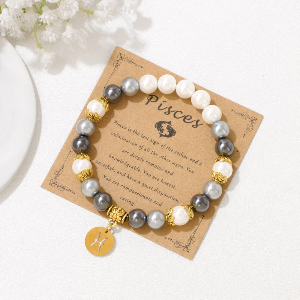 Constellation Shell Pearls Couple To Give Pendants