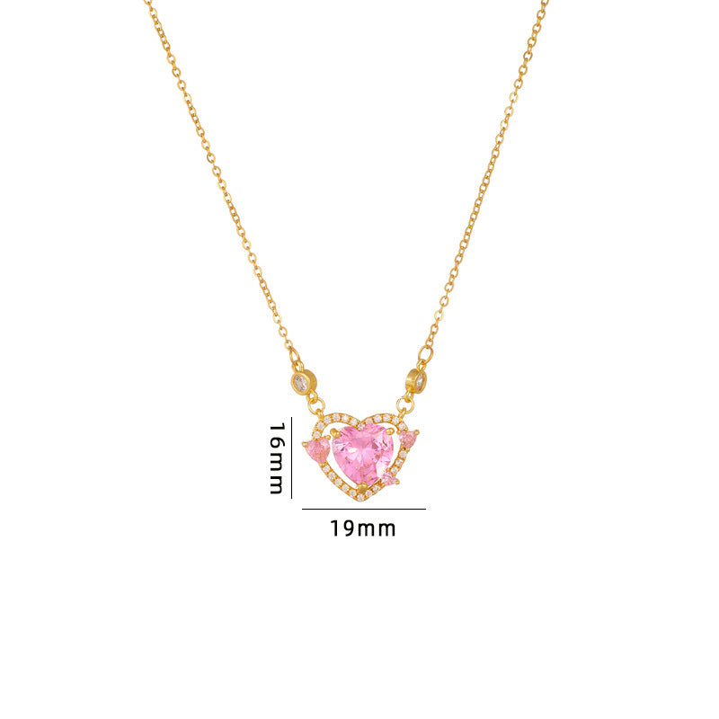 Temperamental Minority Design Titanium Steel Clavicle Necklaces