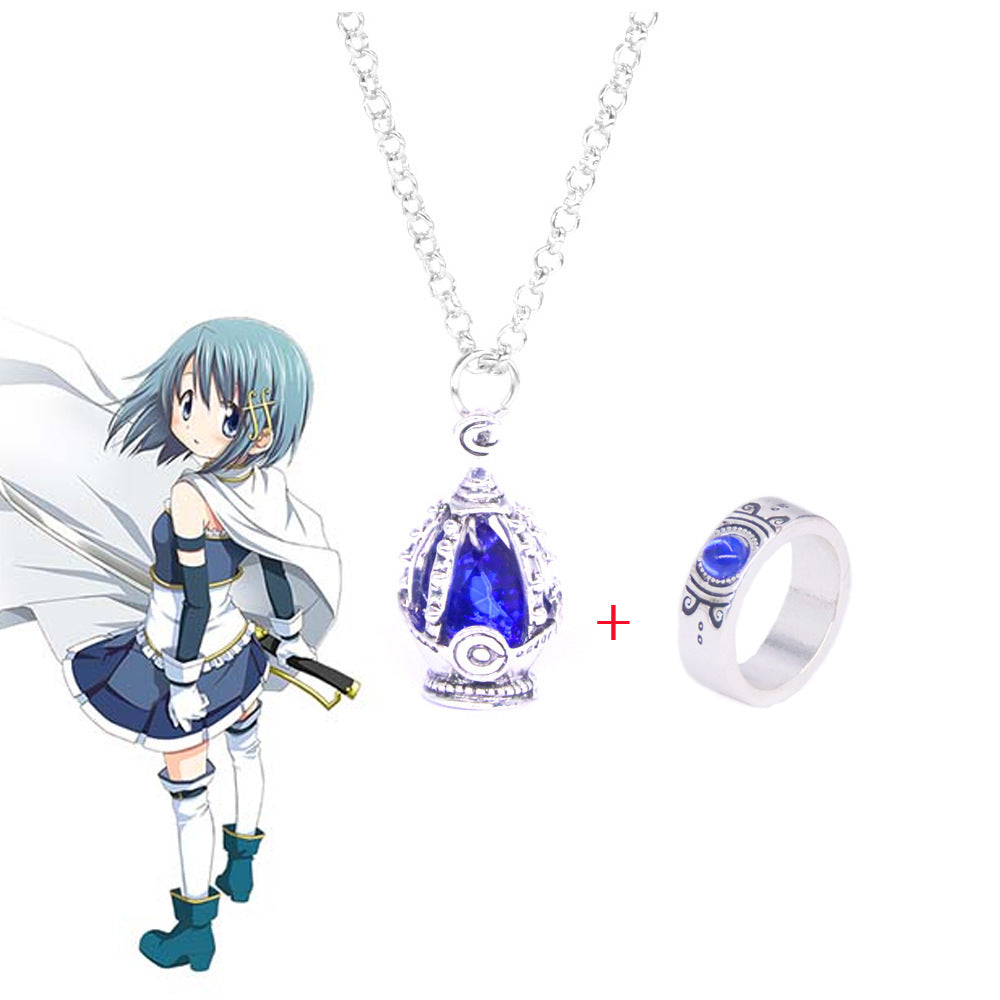 Anime Peripheral Magi Soul Gem Spirit Core Necklaces