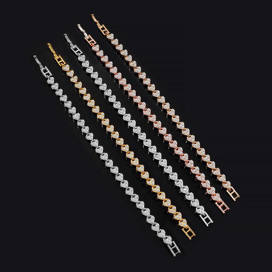 Women's Jewelry Exquisite Luxury Rhinestone Roman Crystal Bracelets