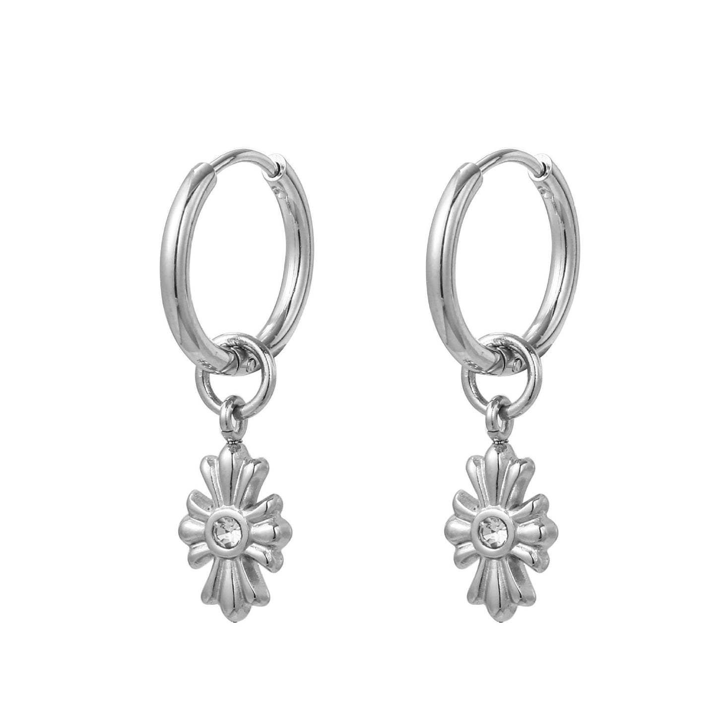Women's & Men's Steel Ear Asterism Cold Style High-grade Sweet Earrings