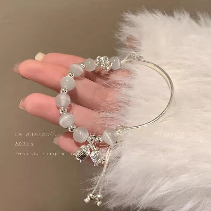 Chain Exquisite Opal Chinese Style Lily Affordable Bracelets