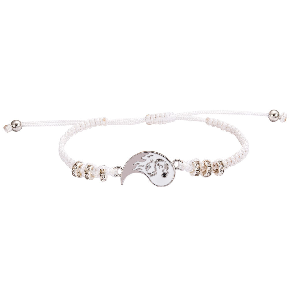 Comfortable Stitching Woven Couple Gossip Totem Bracelets