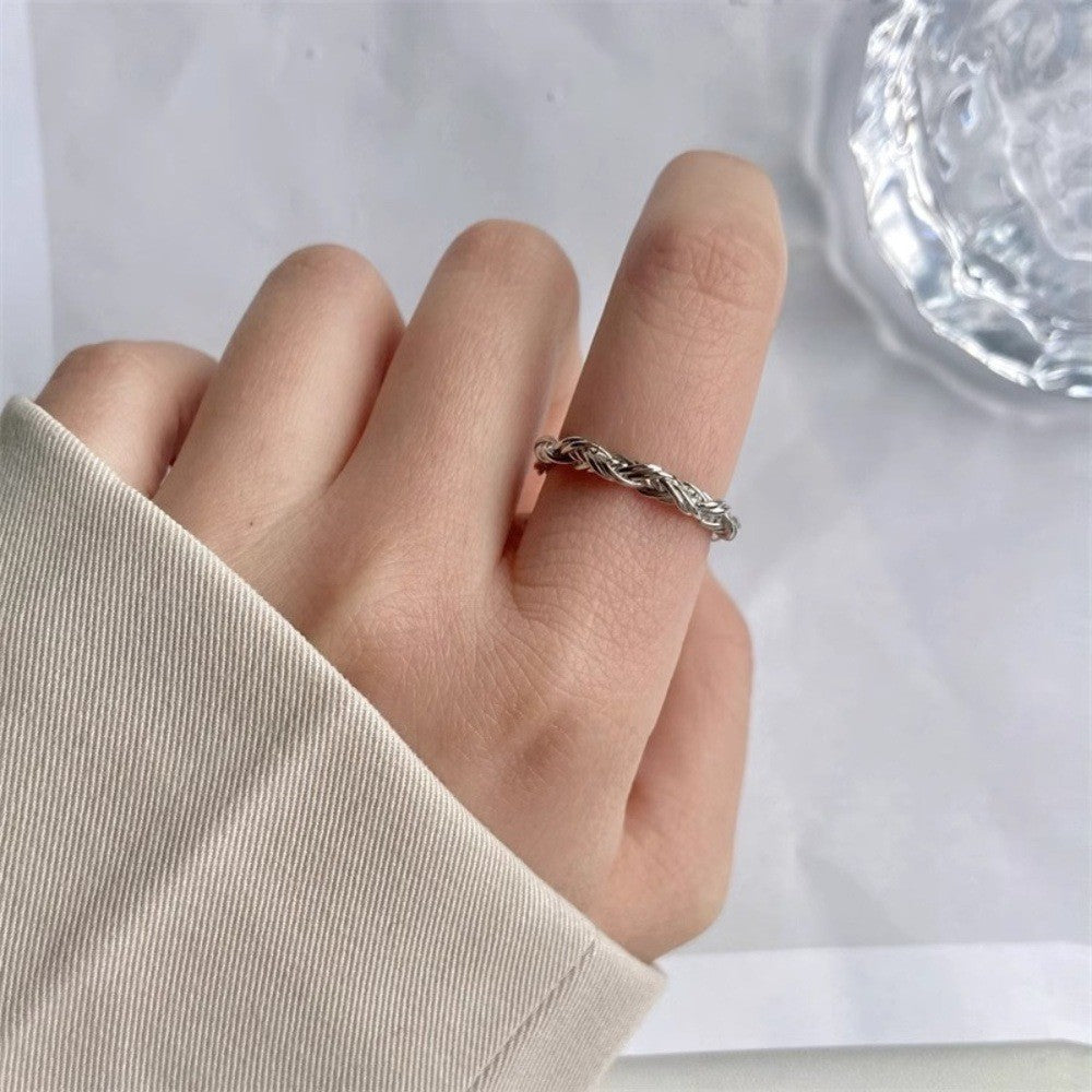 Sterling Sier Zircon Female Special Interest Rings