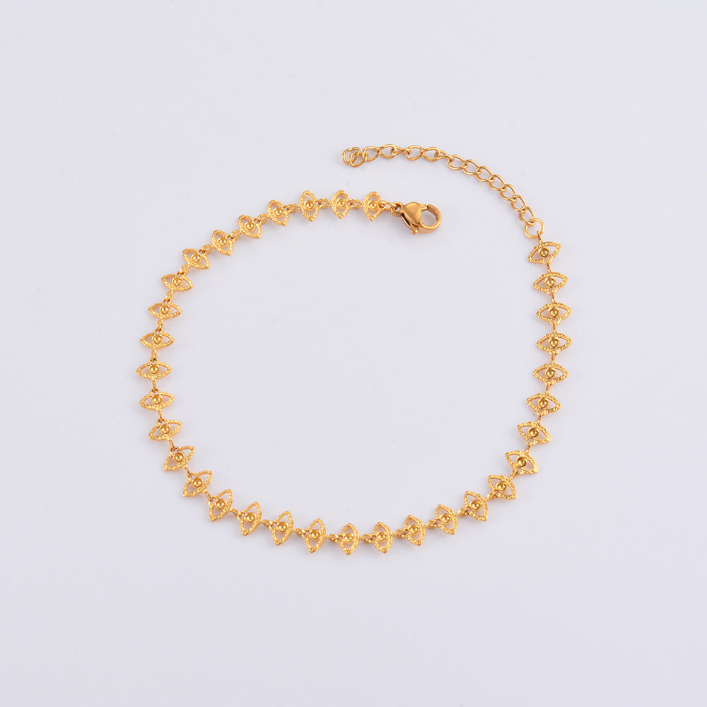 Women's Stainless Steel Style Electroplated Multi Titanium Bracelets