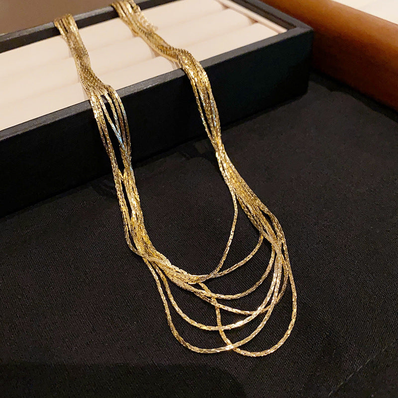 Luxury High-grade Clavicle Chain Niche Fashion Necklaces