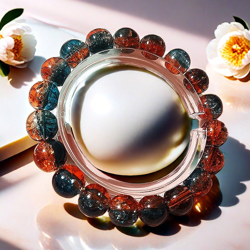Dopamine Rainbow Glazed Female Design High-grade Bracelets