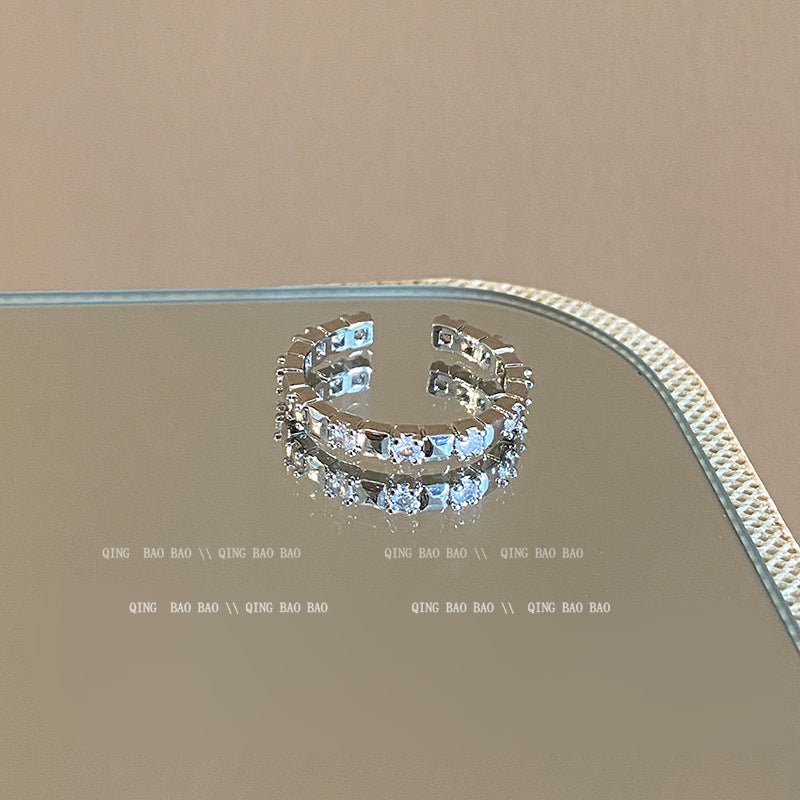 Niche Design Female Temperament Wild Personality Rings