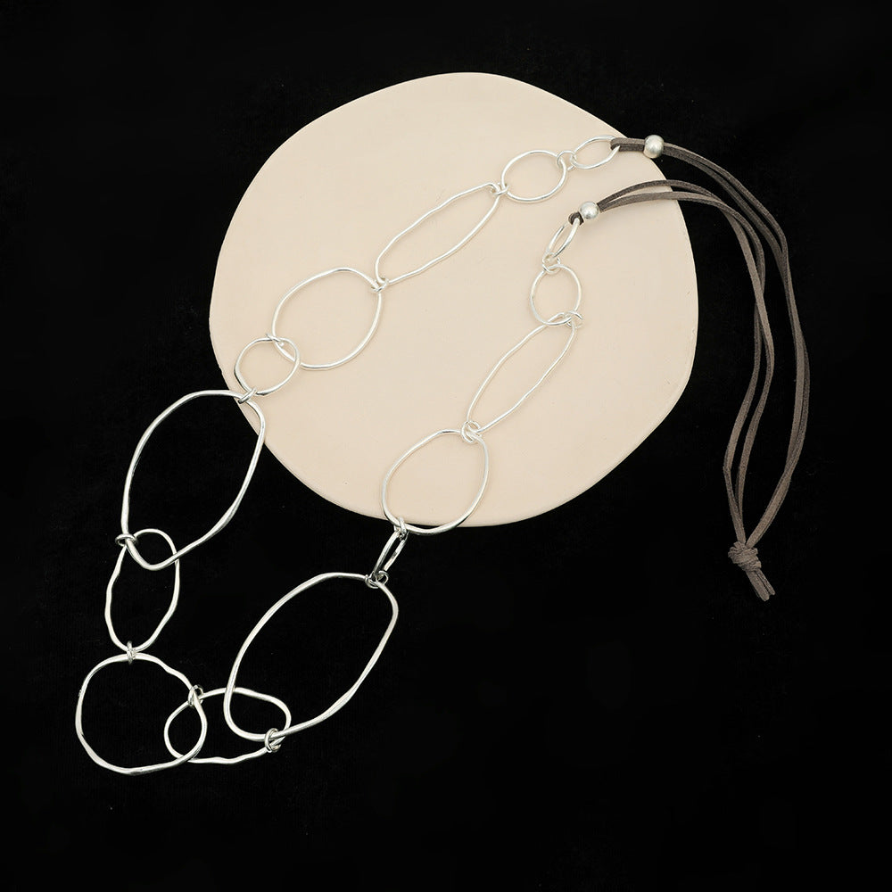 Women's Exaggerated Style Chain Simple Single Layer Necklaces