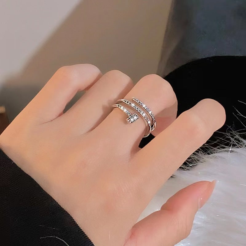 Luxury Fashion Exquisite Switchable Index Finger Rings