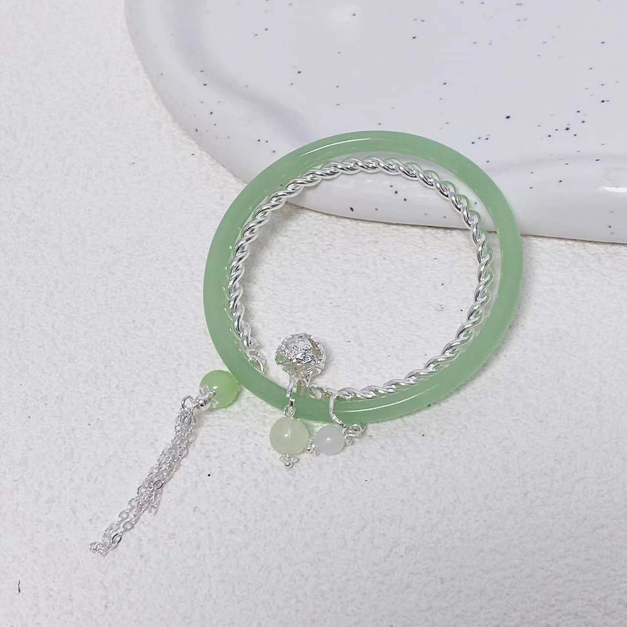 Chinese Ancient Style Safety Buckle Female Niche Bracelets