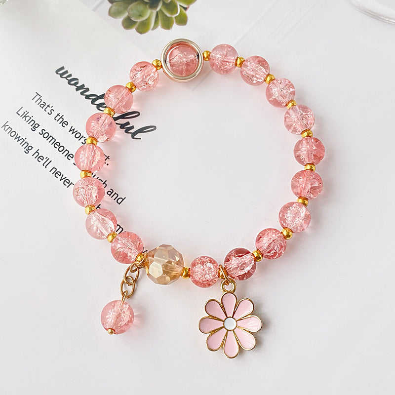 Flower Design High-grade Summer Cold Style Bracelets