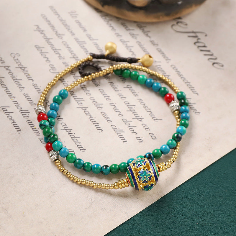 Women's Chinese Ethnic Style Woven Niche Retro Bracelets
