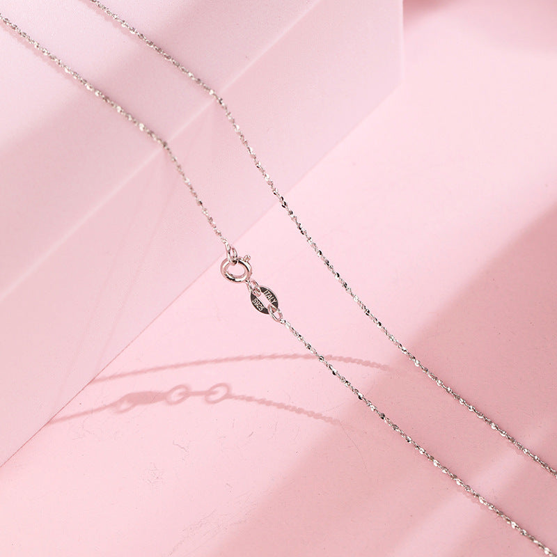 Starry Sky Snake Bones Chain Melon Seeds Necklaces