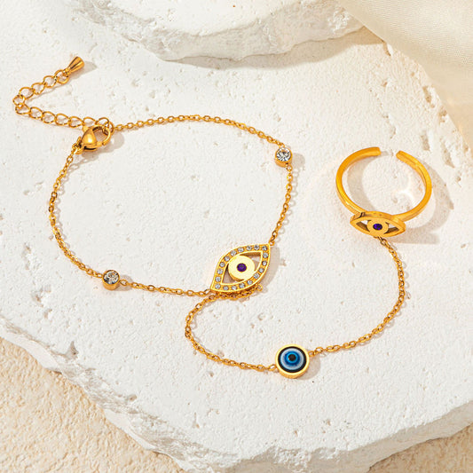 Integrated Titanium Steel Ornament Niche High Sense Exquisite Bracelets