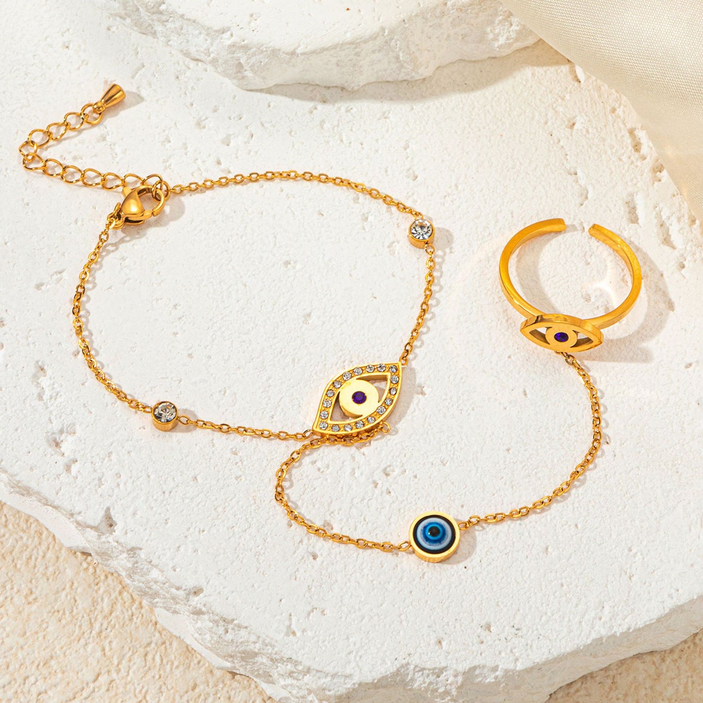 Integrated Titanium Steel Ornament Niche High Sense Exquisite Bracelets