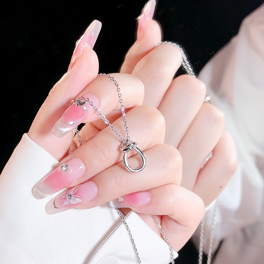 Steel Design Summer Light Luxury High Sense Necklaces