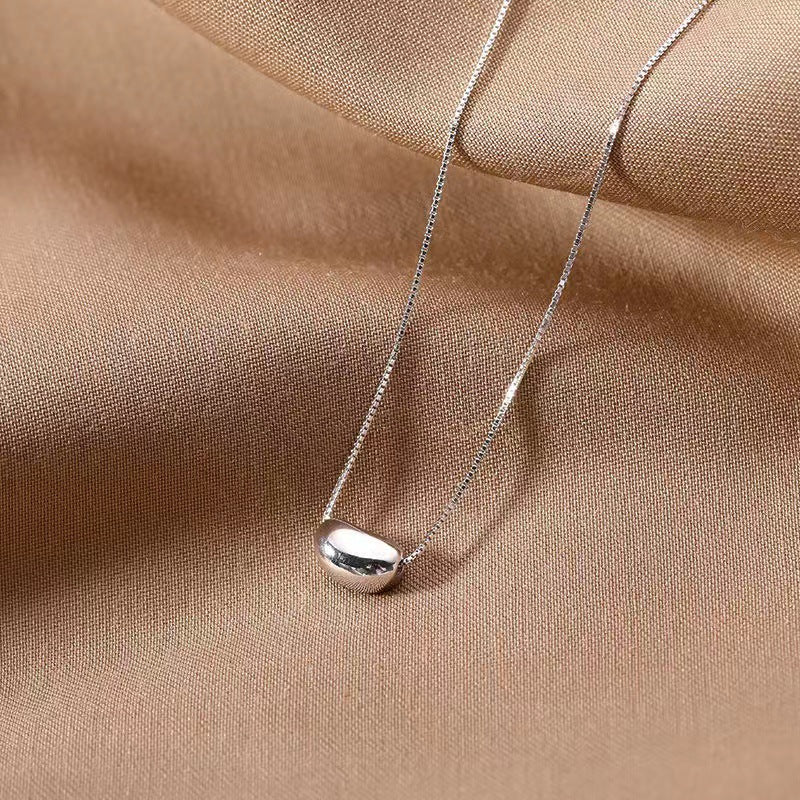 Women's Lucky Beanie Jequirity Bean Clavicle Chain Simple Personality Necklaces