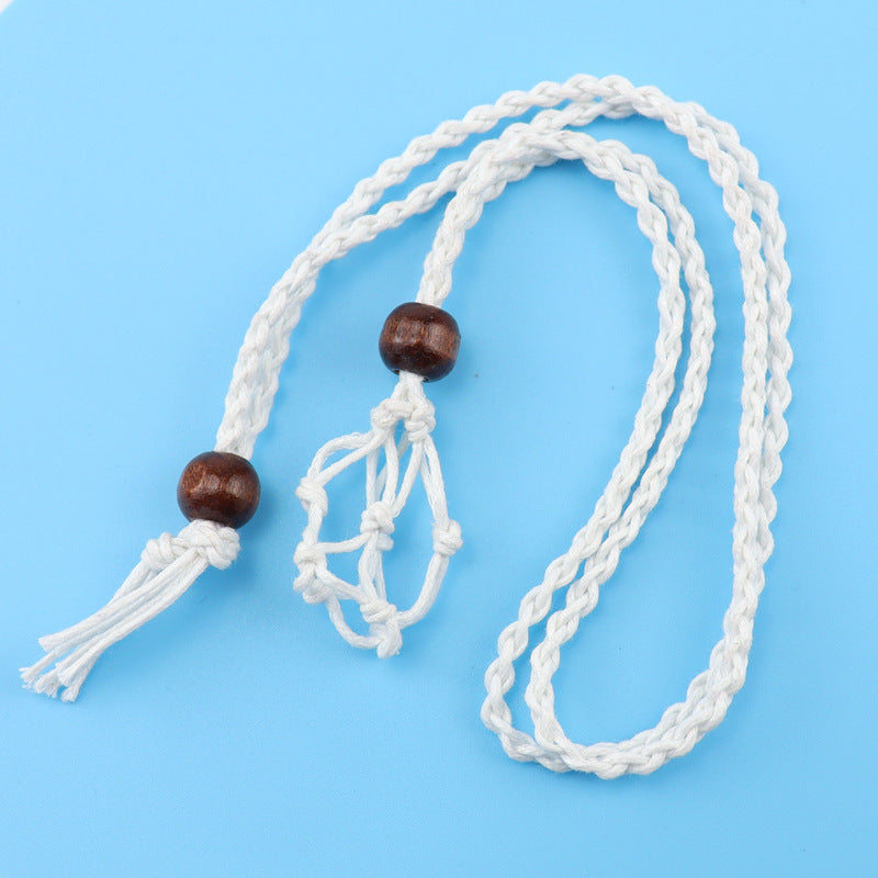 Adjustable Telescopic Net Pocket Hand-woven Without Necklaces