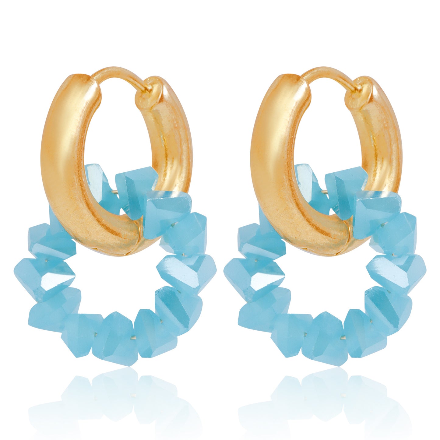 Hoop Hot Pointed Crystal Personality Minimalist Elegant Earrings