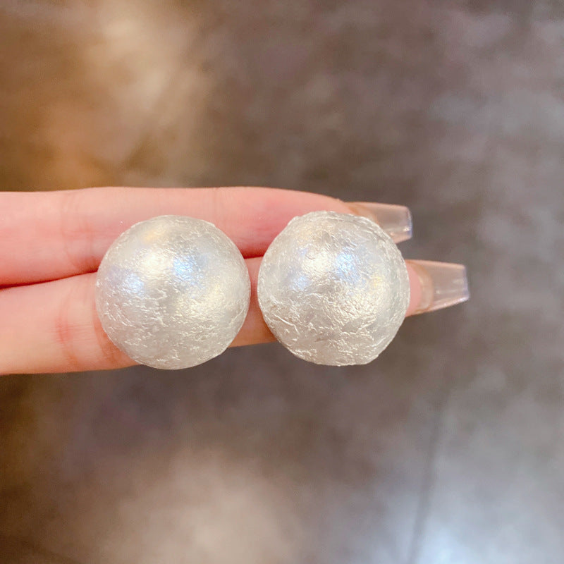 Luxury Mermaid Pearl Fashion High Sense Earrings