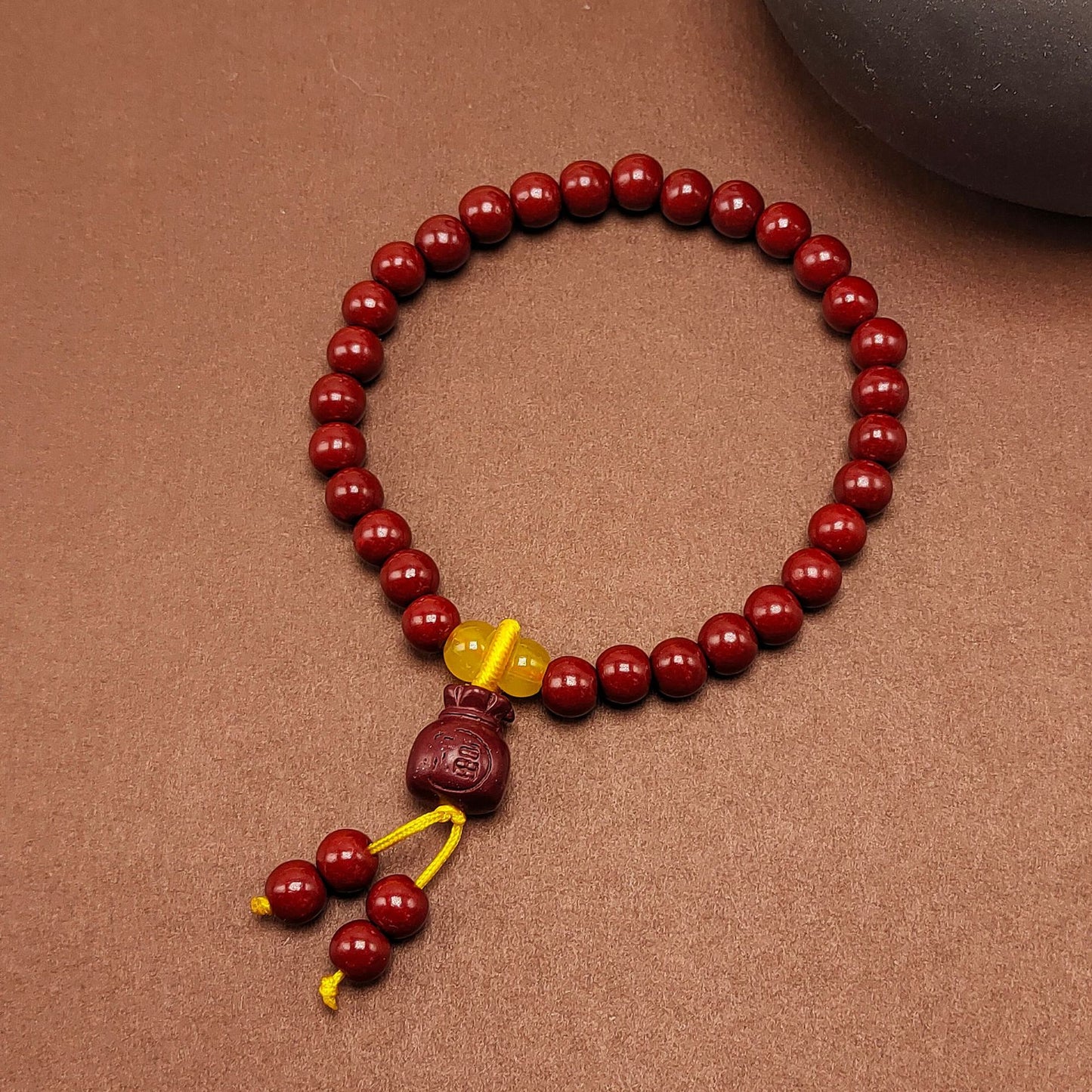 Style Cinnabar For Tassel Design Single Bracelets