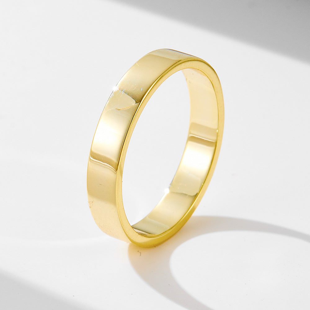 Sterling Sier Temperament Ladies Three-piece Set Rings