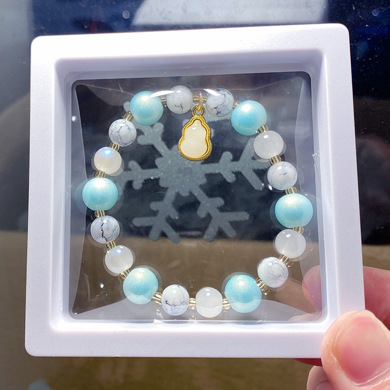 Women's High-grade Gourd Beaded Light Luxury Korean Style Girlfriends Bracelets