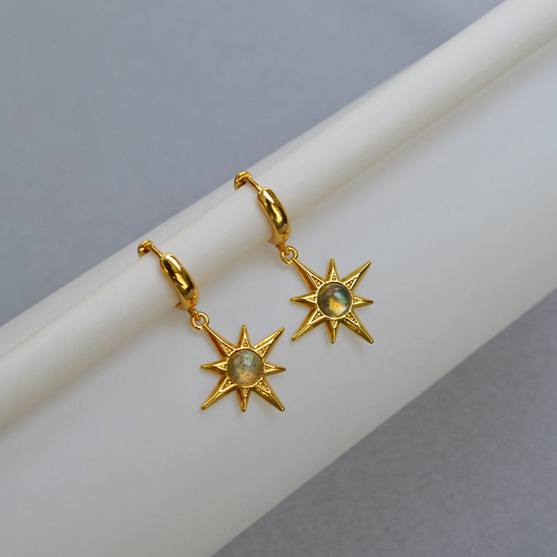 Awn Star Labradorite Small Exquisite Everyday Rings