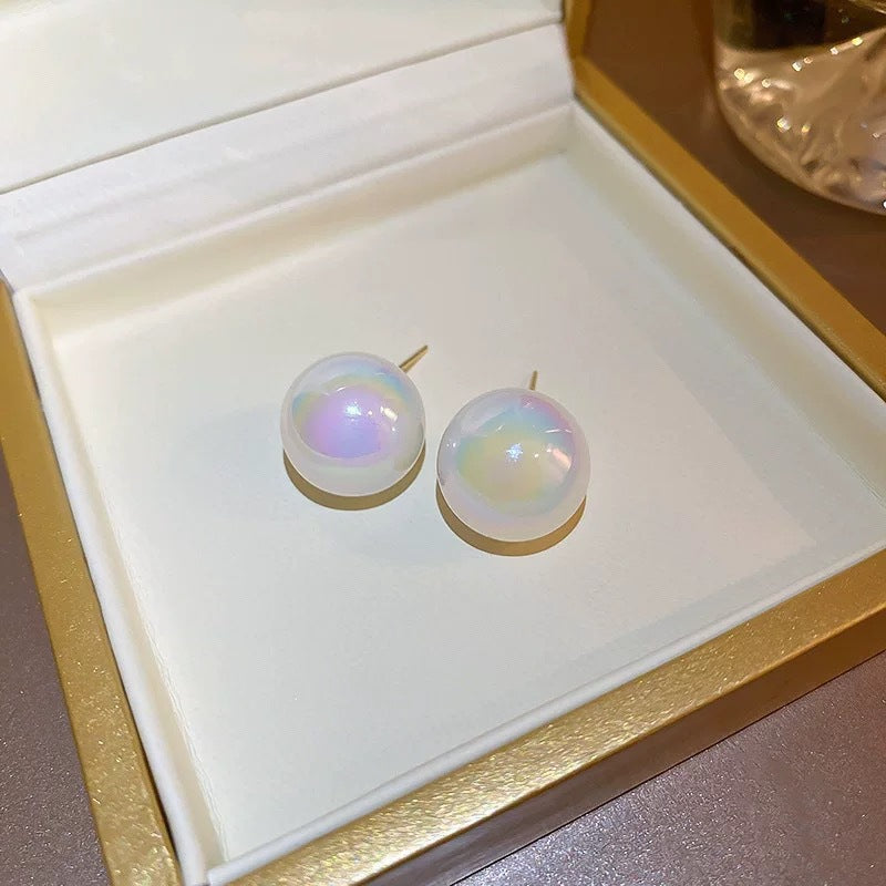 Luxury Mermaid Pearl Fashion High Sense Earrings