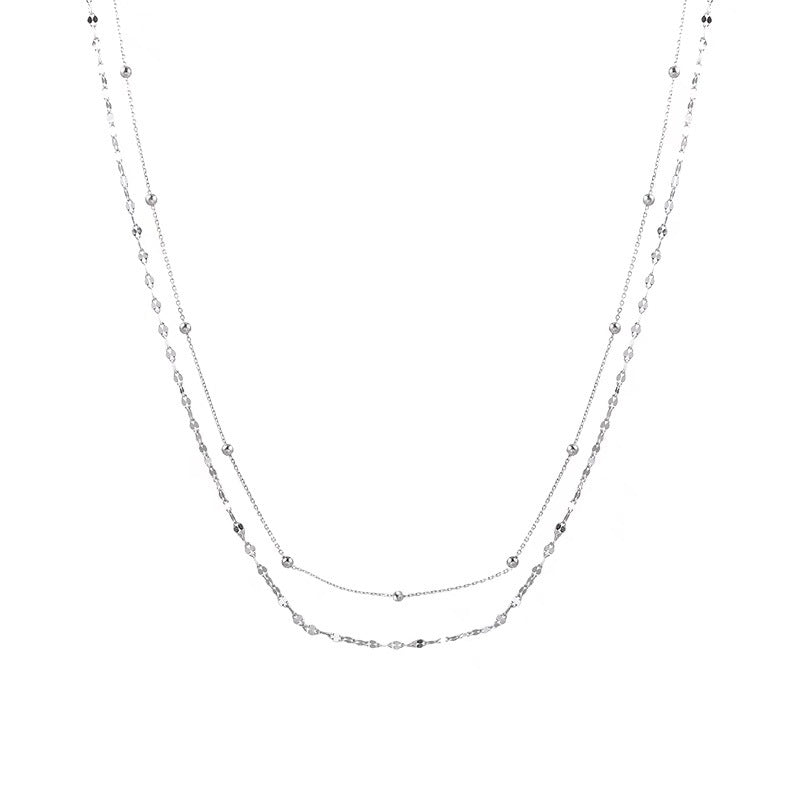 Women's Twin Autumn Temperament Entry Lux Minority Simple High Necklaces