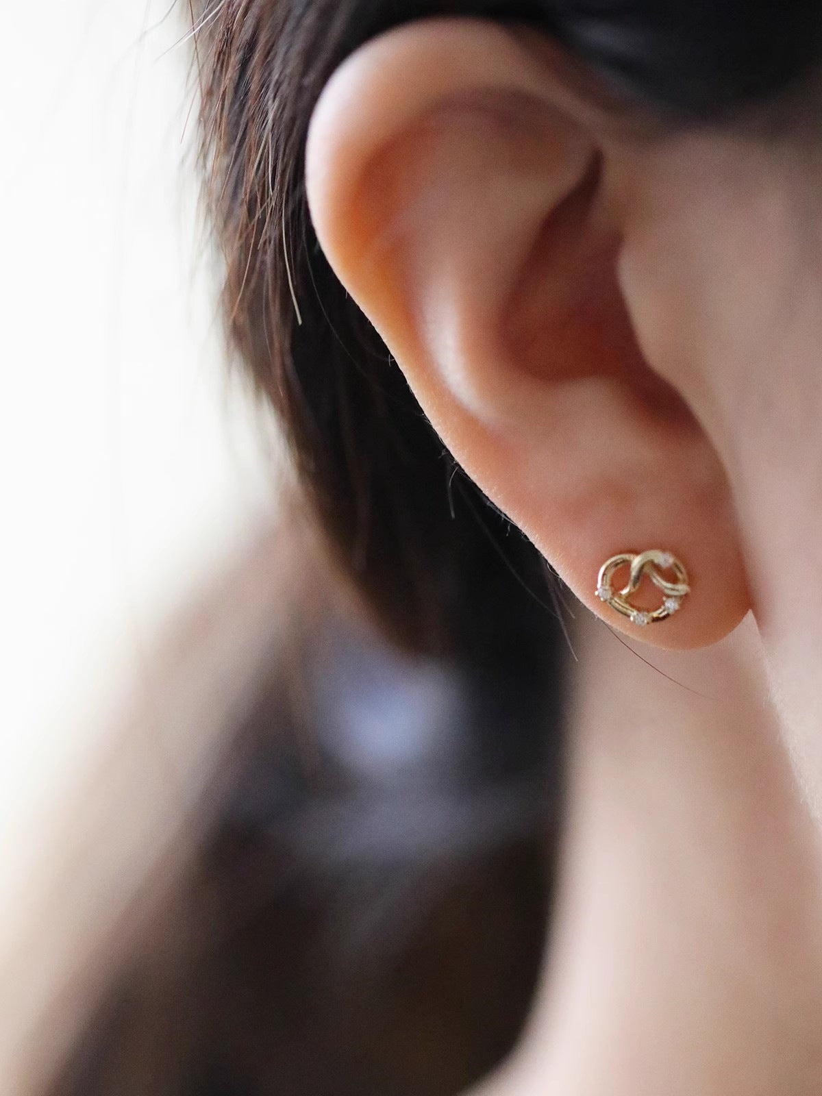 Women's Sier Gold Plated Heart Cookie Cake Rings